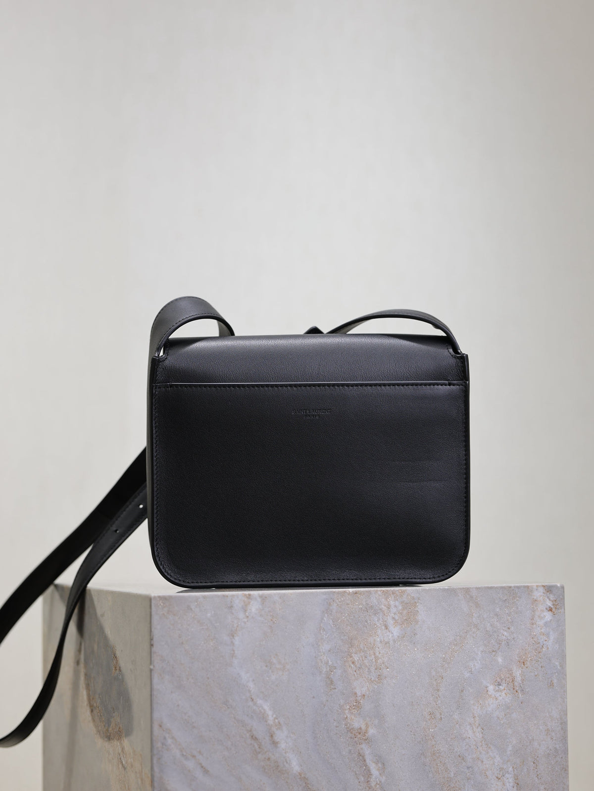 YSL 25S NIKI BABY 22 IN BLACK CALFSKIN