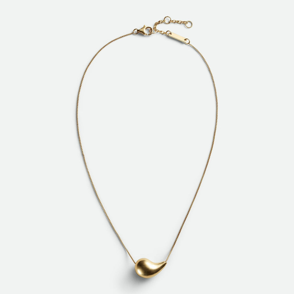 18K BVLGARI Drop Pendant Necklace