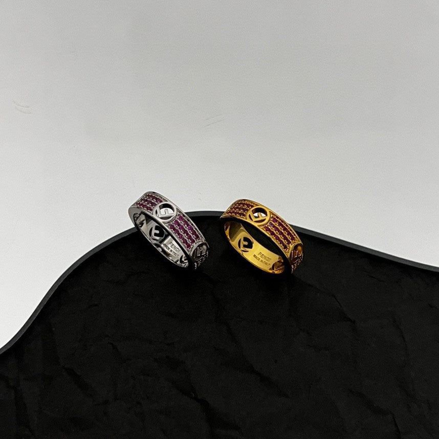 18K Fendi Is Ring