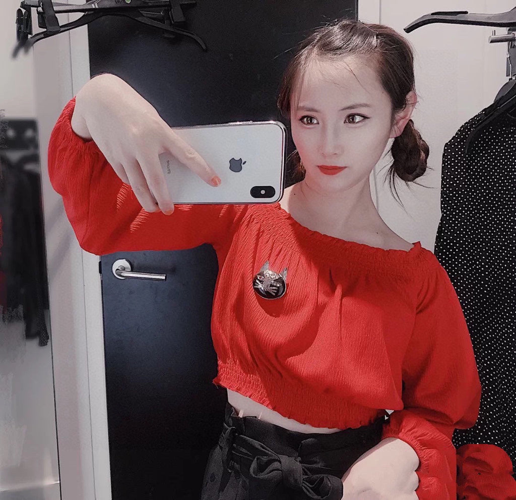 18K  Chanel Cat Brooch