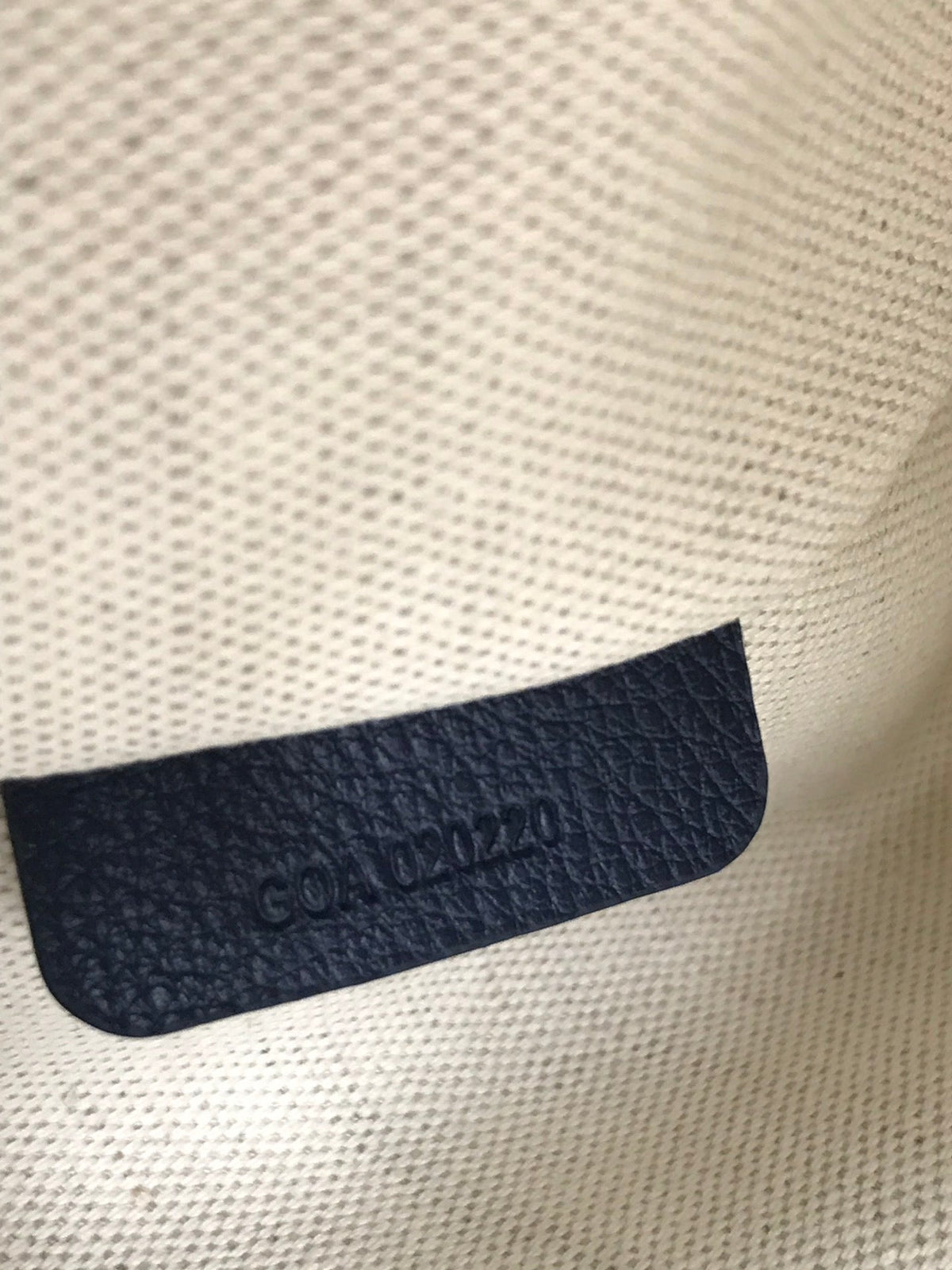 GOYA VILLETTE TOTE 45 IN NAVY BLUE GOYARDINE CANVAS
