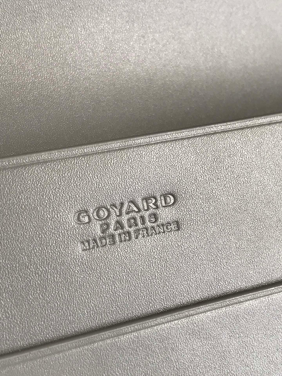 RICHELIEU WALLET 19 IN GRAY GOYARDINE CANVAS