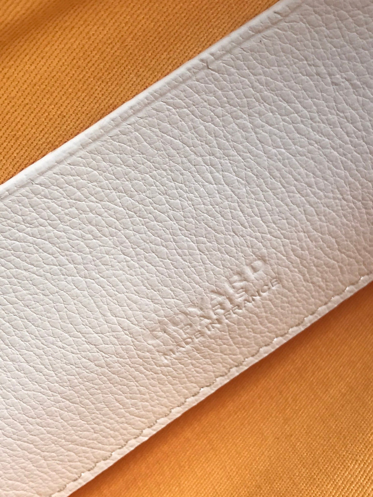 SÉNAT MGM POUCH 40 IN WHITE GOYARDINE CANVAS